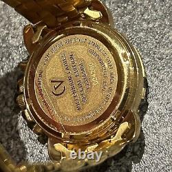 Ultra Rare Claude Valentini Milenium Edition 18K GP Swiss Ladies Watch New Boxed