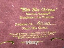 V. RARE Elvis'Blue Christmas' Christmas Tree Ornament NEW & BOXED