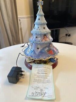 V. RARE Elvis'Blue Christmas' Tree Ornament AS NEW BOXED & COA NUMBERED