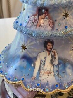 V. RARE Elvis'Blue Christmas' Tree Ornament AS NEW BOXED & COA NUMBERED