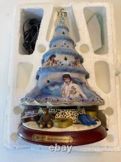 V. RARE Elvis'Blue Christmas' Tree Ornament AS NEW BOXED & COA NUMBERED