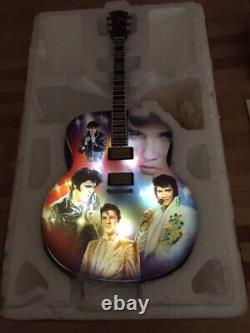 V. RARE Elvis Light Up Guitar'Rockin' Through the Years BRAND NEW BOXED