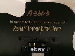 V. RARE Elvis Light Up Guitar'Rockin' Through the Years BRAND NEW BOXED