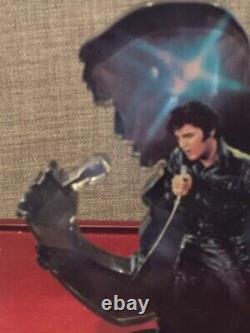 V. RARE Elvis Perspex Ornament'King of Rock'n Roll' BRAND NEW BOXED