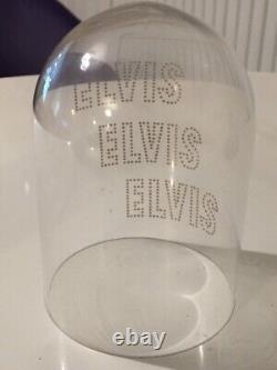 V. RARE Elvis The King Glass Dome Ornament BRAND NEW BOXED