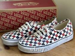 VANS AUTHENTIC (Washed) Drsbls/Chl Pepper Shoe RARE New in Box UK 8