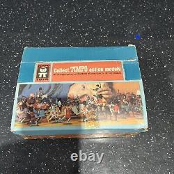 VINTAGE TIMPO COWBOY RARE. FULL COUNTER BOX 24 In Sealed Original Slips/boxed