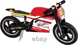 Valentino Rossi balance bike Wooden for Kids age 2 to 5 years old RARE new boxed