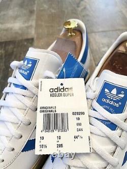 Very Rare 2007 Adidas Kegler Super Consortium Uk10 Og Box Bnib 1 / 390 Pair Ogcw