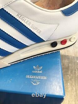 Very Rare 2007 Adidas Kegler Super Consortium Uk10 Og Box Bnib 1 / 390 Pair Ogcw