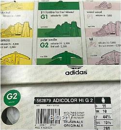 Very Rare New in Box 2006 Adidas Originals Adicolor Hi G2 Peter Saville Trainers