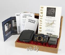Very Rare Rollei 35 Royal Stirnehimmel Set In Wooden Display Box