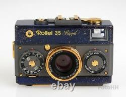 Very Rare Rollei 35 Royal Stirnehimmel Set In Wooden Display Box