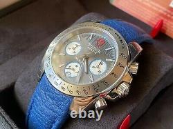 Very Rare Tudor Chronograph Gray Dial Automatic Watch 20300 with Box & Paper NOS