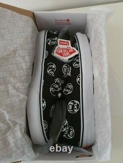 Very rare new with box FW14 Supreme Vans Pro Fuc'Em! US 8 UK 7 EUR 40.5 black