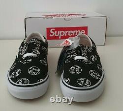 Very rare new with box FW14 Supreme Vans Pro Fuc'Em! US 8 UK 7 EUR 40.5 black