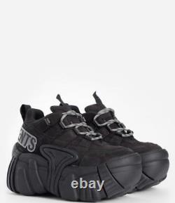 Vetements Swear Platform Sneakers Black Shoes Men New In Box Eu40 Us7 Rare F/s