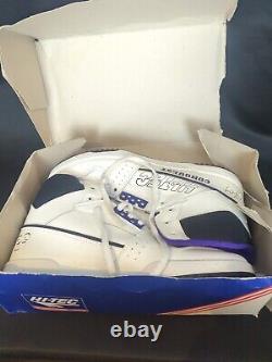 Vintage 1980s Hi-Tec Conquest Trainers Size UK 9 Boxed New Rare Deadstock