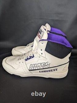 Vintage 1980s Hi-Tec Conquest Trainers Size UK 9 Boxed New Rare Deadstock