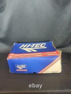 Vintage 1980s Hi-Tec Conquest Trainers Size UK 9 Boxed New Rare Deadstock