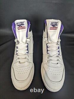 Vintage 1980s Hi-Tec Conquest Trainers Size UK 9 Boxed New Rare Deadstock