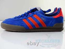 Vintage Adidas Trainers Rare Jeans Originals Royal Blue/red Gum Uk 7 New Boxed