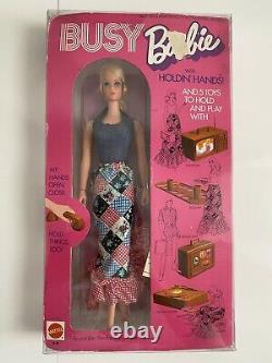 Vintage Busy Barbie 1971 NRFB Beautiful RARE