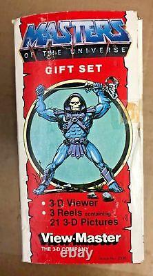 Vintage He-man Masters Of The Universe Viewmaster Gift Box Set 1983 Rare