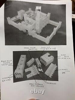 Vintage Hobbies Norman Castle MDF kit Rare New boxed toy collectable hobby craft