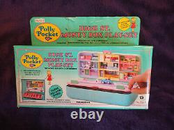 Vintage Polly Pocket High Street Money Box'NEW' MINT IN BOX SO RARE 1989