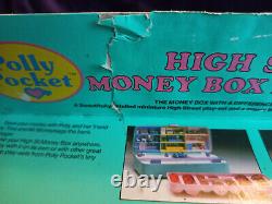 Vintage Polly Pocket High Street Money Box'NEW' MINT IN BOX SO RARE 1989