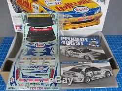 Vintage Rare New in Box Tamiya 1/10 R/C Peugeot 406ST TL-01 Chassis # 58212