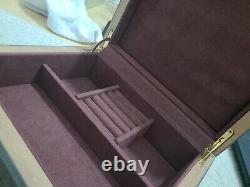 Vintage Rare Penhaligon's Jewellery Box Lacquer, Suede Interior RRP £300+