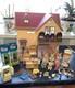 Vintage Rare Sylvanian Families Job Lot Inc House And 2 New Boxed 1985 Figures