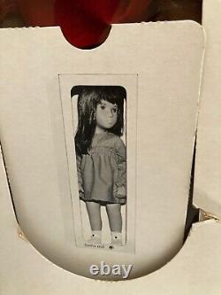 Vintage Sasha Doll in Box 16 Rare Brand New in Box! Brunette in Red Dress. N