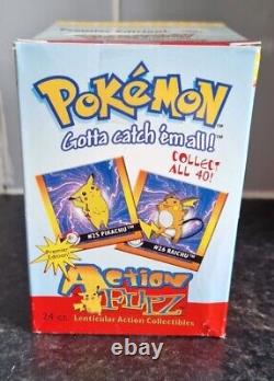 Vintage Sealed Pokemon Action Flipz Booster Box New Rare NINTENDO 1999 WOTC