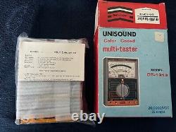 Vintage Unisound DT-1313 Multi-Tester NEW Old Stock (NOS) Boxed RARE