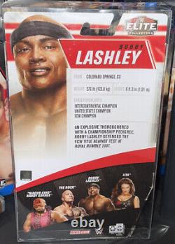 WWE Elite Bobby Lashley Royal Rumble Action Figure With UV Protector Rare