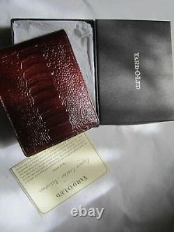 YARD-O-LED LEATHER WALLET BOXED Rare! New