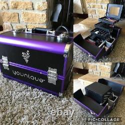 Younique Selfie Trunk Case Make-up. Purple. New! RARE. LAST ONE AVAILABLE