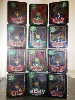Yugioh Sealed Collector's Tin 2002-2003 Box Complete Set Yugi Kaiba Joey RARE