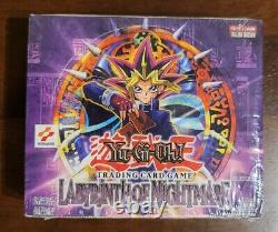 Yugioh booster box 1st edition Labyrinth of Nightmare sealed! Extremely Rare