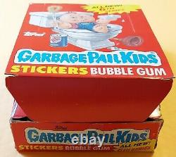 1986 Garbage Pail Kids Original 6th Series 6 Gpk Os6 (box & 6 Wax Packs) Rare
