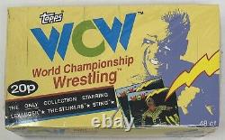 1992 Wcw Topps World Championship Wrestling Trading Card Factory Sealed Box Rare