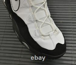 2012 Nike Air Max Uptempo 95 Blanc Noir Teal Uk12 Eur47.5 Basketball Rare