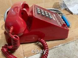 2565 Hk Red In Box Old Phone Bell System Western Electric Rare Old