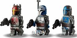 75316 Lego Star Wars Rare Mandalorian Starfighter Nouvel Âge 9+