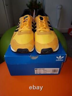 Adidas New York Jaune Taxi Taille 9 New In Box (rare)