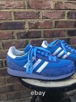 Adidas New York Trainers Taille Royaume-uni 9 2004-2005 (rare)