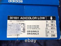 Adidas Originals Adicolor Low Uk 10.5 Eur 45.5 Rare Colourway New In Box